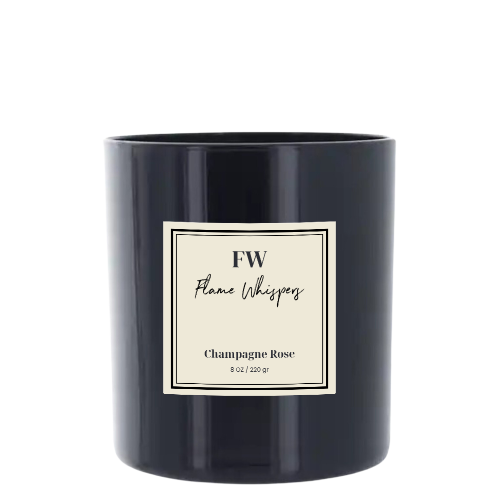 Champagne Rose Home Candle Dark 8oz/220g